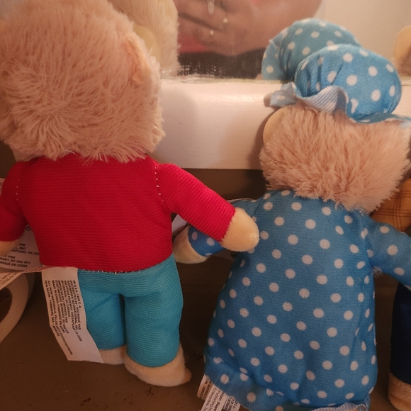 SET OF 4 NWT PBS BERENSTAIN BEARS PLUSH - Picture 5 of 6